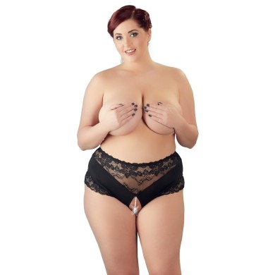 Cottelli Curves Panties with Pearl Chain Cottelli Curves Panties with Pearl Chain