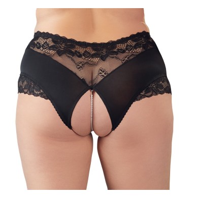 Cottelli Curves Panties with Pearl Chain Cottelli Curves Panties with Pearl Chain
