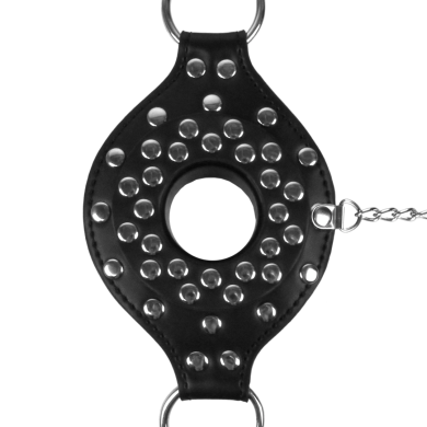 Ouch! Maschera BDSM con Gag e Tappo Ouch! Maschera BDSM con Gag e Tappo