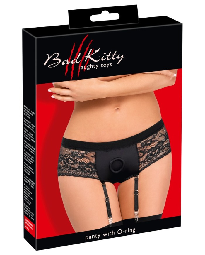 Bad Kitty O-Ring Suspender Panties Bad Kitty O-Ring Suspender Panties