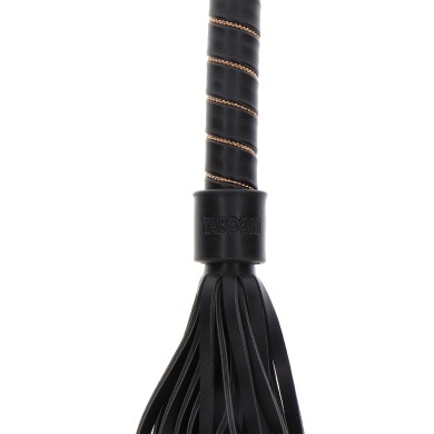 Black Faux Leather Whip Black Faux Leather Whip