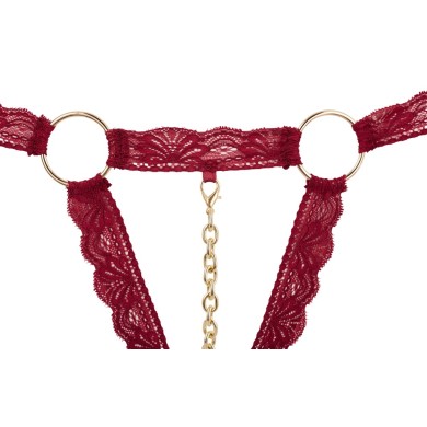 Cottelli Lingerie Set in Stretch Lace Red Cottelli Lingerie Set in Stretch Lace Red