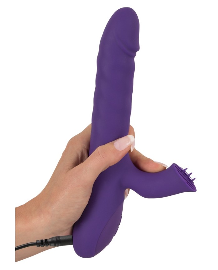 Sweet Smile Thrusting & Rotating Vibrator Sweet Smile Thrusting & Rotating Vibrator