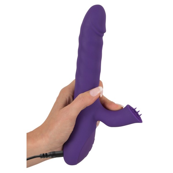Sweet Smile Vibratore Rabbit con Spinta e Rotazione Sweet Smile Vibratore Rabbit con Spinta e Rotazione