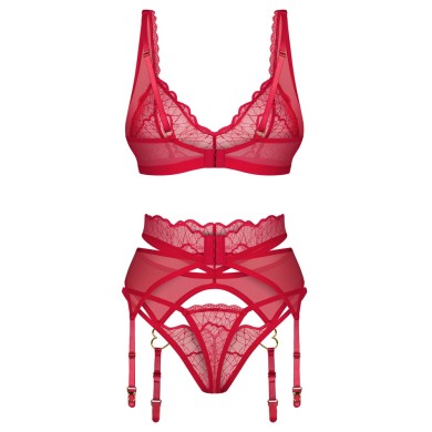 Obsessive Cupid Desir Bra and Suspender Set Obsessive Cupid Desir Bra and Suspender Set
