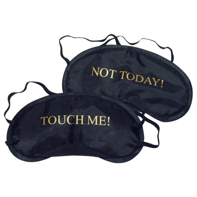 Blindfold with Writing Blindfold with Writing