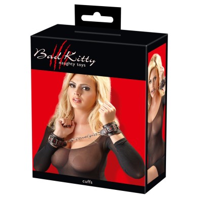 Bad Kitty Red Heart Handcuffs Bad Kitty Red Heart Handcuffs