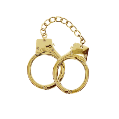 Gold Plated Handcuffs Gold Plated Handcuffs