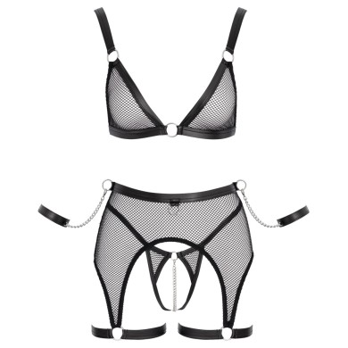 Provocative Cottelli BONDAGE Lingerie Set Provocative Cottelli BONDAGE Lingerie Set