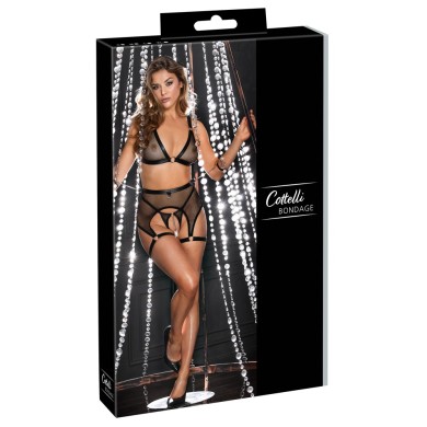Provocative Cottelli BONDAGE Lingerie Set Provocative Cottelli BONDAGE Lingerie Set