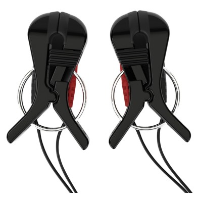 Mystim New Bites Clamp Bipolari E-Stim per Capezzoli - Accessorio Elettrosex Mystim New Bites Clamp Bipolari E-Stim per Capezzoli - Accessorio Elettrosex