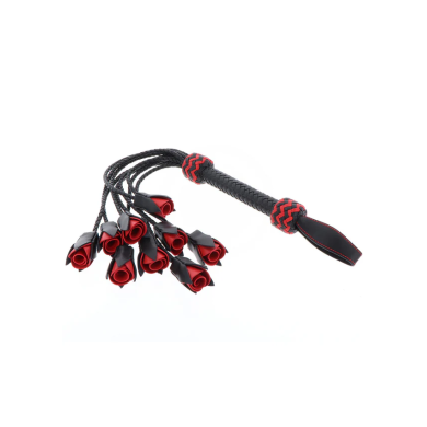 Genuine Leather Rose Whip Genuine Leather Rose Whip