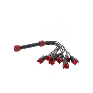 Genuine Leather Rose Whip Genuine Leather Rose Whip