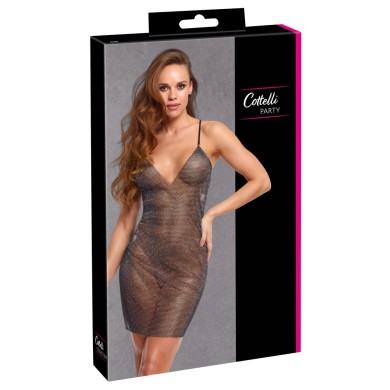 Cottelli Transparent Net Dress Cottelli Transparent Net Dress