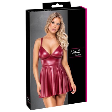 Cottelli Party Vestito Rosso con Gonna Svasata Cottelli Party Vestito Rosso con Gonna Svasata