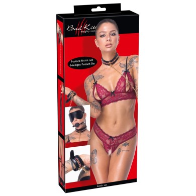 Bad Kitty Bondage Set in Ecopelle Bad Kitty Bondage Set in Ecopelle