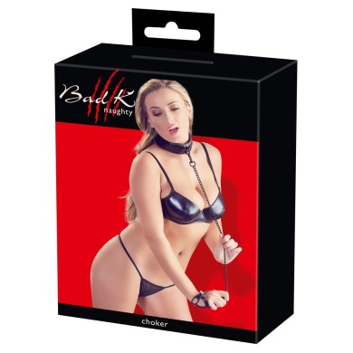 Bad Kitty Collar with Leash Bad Kitty Collar with Leash