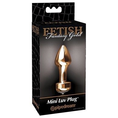 Fetish Fantasy Gold Mini Luv Plug Fetish Fantasy Gold Mini Luv Plug