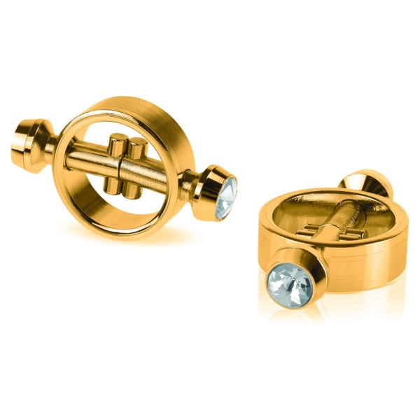 Fetish Fantasy Gold Magnetic Clamps Fetish Fantasy Gold Magnetic Clamps