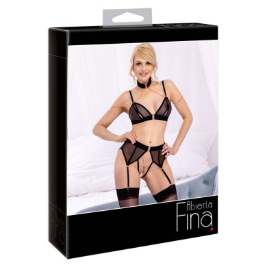 Abierta Fina Set Trasparente con Catene Dorate Abierta Fina Set Trasparente con Catene Dorate