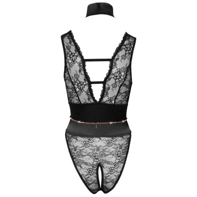 Abierta Fina Elegante Body con Scollatura V Abierta Fina Elegante Body con Scollatura V