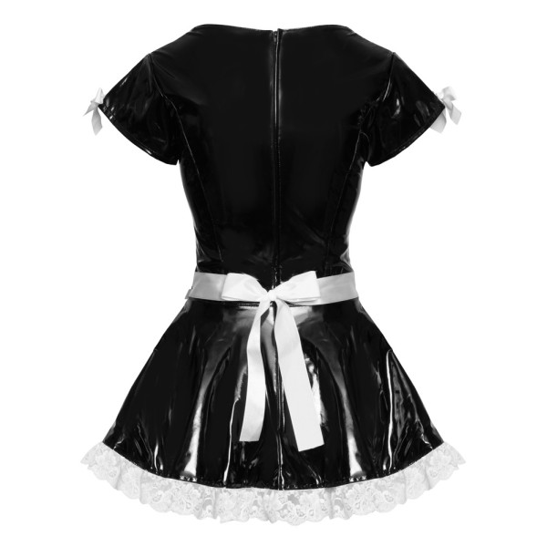Black Level Sexy Vestito Lucido da Cameriera Black Level Sexy Vestito Lucido da Cameriera