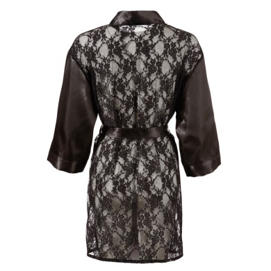 Cottelli Lingerie Kimono con Schiena in Pizzo Cottelli Lingerie Kimono con Schiena in Pizzo