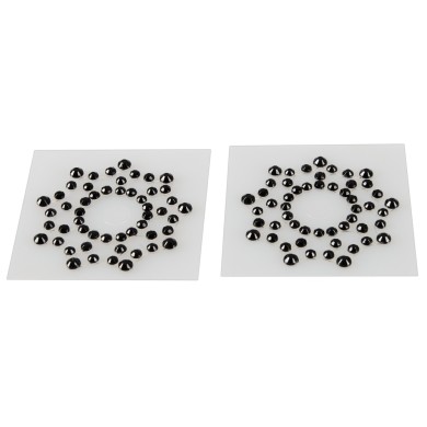 Cottelli Sticker per Capezzoli a Forma di Stella con Perline di Strass Cottelli Sticker per Capezzoli a Forma di Stella con Perline di Strass