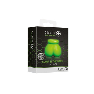 Ouch! Glow In The Dark Ball Sack Ouch! Glow In The Dark Ball Sack