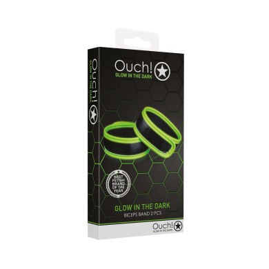 Ouch! Glow in the Dark Fasce per Bicipiti Neon Ouch! Glow in the Dark Fasce per Bicipiti Neon
